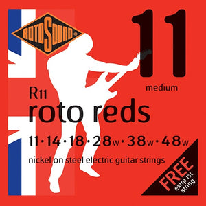 RotoSound R11 Roto Reds Guitar Strings (Medium)