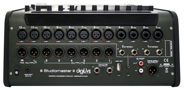 StudioMaster DigiLive 16 - 16-Channel Hybrid Digital Console